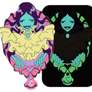 La Llorona Glow-in-the-Dark Campaign Pin