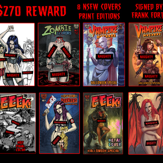 NAUGHTY METAL COLLECTION-ALL 8 NAUGHTY COVERS*