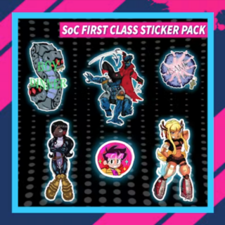 First Class Sticker Pack
