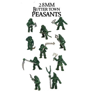 28mm Butter Town Peasants