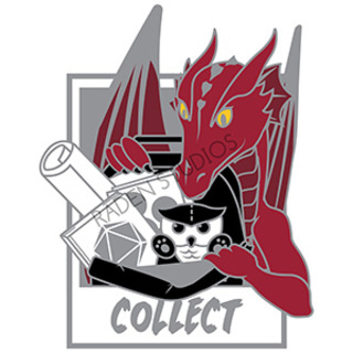 Con Adventurers "Collect" Hard Enamel Pin