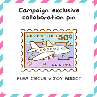 Joy Addict Collaboration Pin