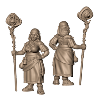 Wood Witch Standing Pose - Safe For Work