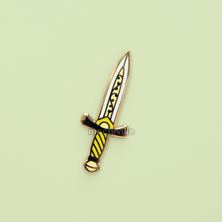 Golden Dagger Pin