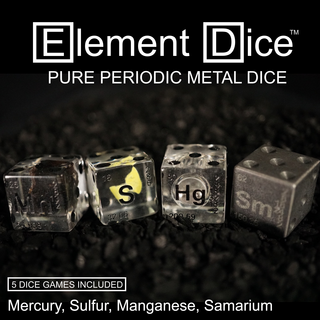 Element Dice 5 (Mercury, Sulfur, Samarium, Manganese)