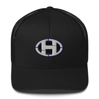 Hotshot Logo Black Trucker Cap