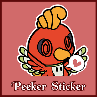 Ho-Kyu Peeker Sticker