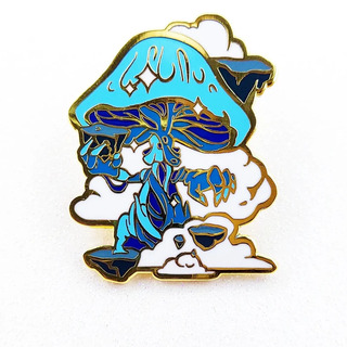 "Cloudscrape Sovereign" Enamel Pin