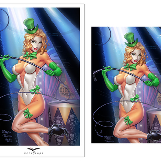 St Paddy's Day Mini Art Print & Trading Card