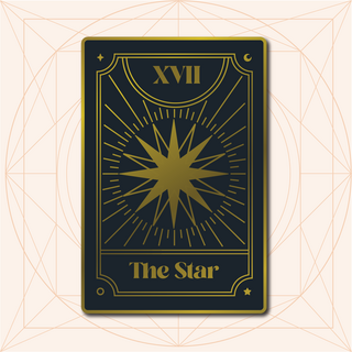 Star Tarot Enamel Pin