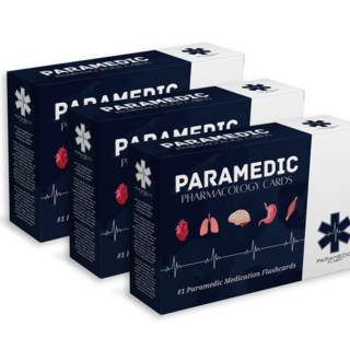 x3 Paramedic Flash® Pharmacology Sets