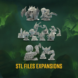 STL FILES (UNSUPPORTED) OF BIOME, SPACE RIG AND EXPANSION MINIS