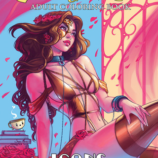 Grimm Fairy Tales Adult Coloring Book - ICONS