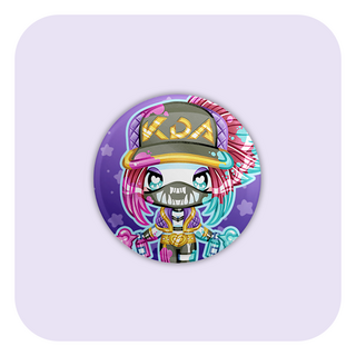 K/DA Akali Badge Button