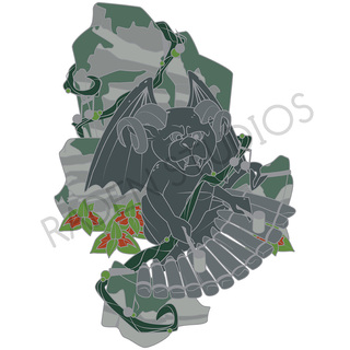 Mythical Bards Series 2 "Gargoyle" Hard Enamel Pin