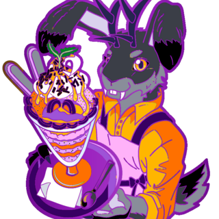 Limited Dark Jackalope - Hard Enamel Pin