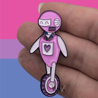 Bots on Parade "Nary" Enamel Pin
