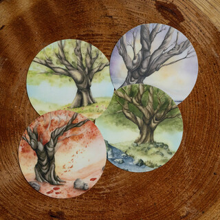 Vinyl Sticker set Seasons