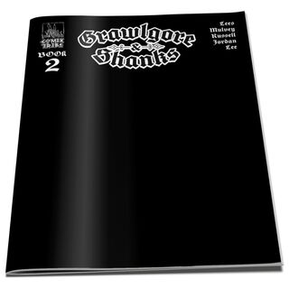 Grawlgore & Shanks #2B Black Sketch Blank