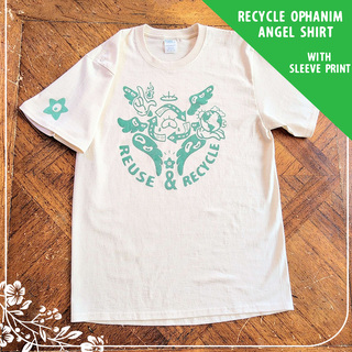 Recycle Angels | Biblically Accurate Angel Seraph Screen Print Shirt