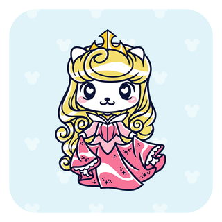 Nya Nya Neko Aurora Pink Gown