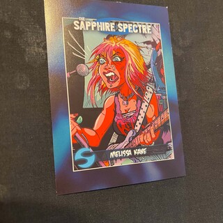 Sapphire Spectre Melissa Trading Card