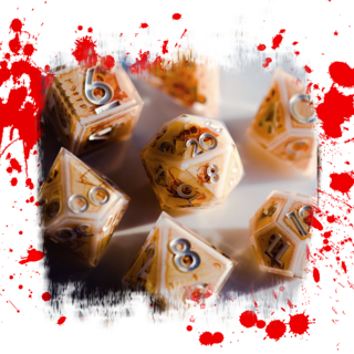 Dispel Dice - Necronomicon Pages Iconic Set
