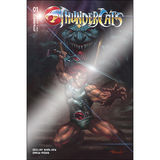 New Thundercats #1 Metal cover - Parrillo