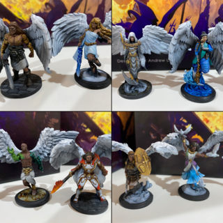 Professionally Hand-Painted Angel Minis (Shipping included)