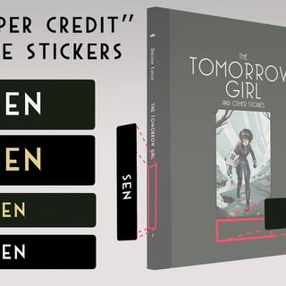 "Proper Credit" Name Stickers