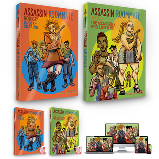 Assassin Roommate Volumes 2 and 3