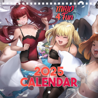 Pinup Sexy 2025 Calendar