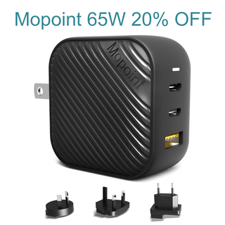 Mopoint 65W GaN USB-C Charger - 20% OFF