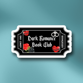 Book Club Sticker - Dark Romance