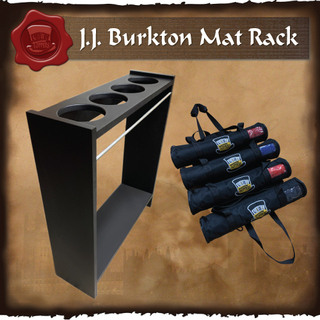 The J.J Burkton Mat Storage Rack