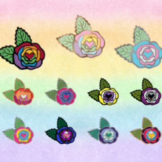 Rose Mini Pin