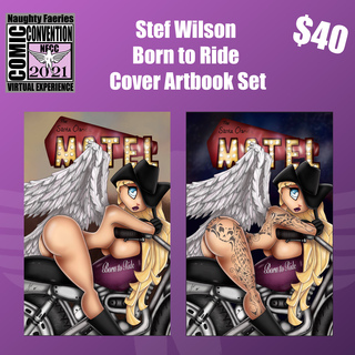 *Cover Artbook Set Born to Ride Stef Wilson