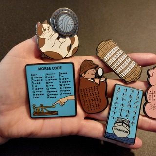 Escape Room Inspired Enamel Pin Bundle