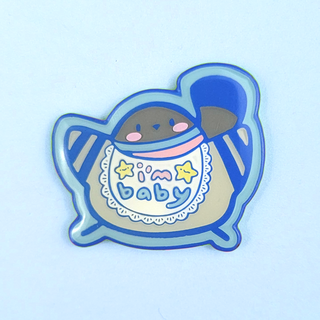 Blue Baby Poe Pin