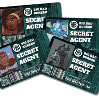ACCESSORY - Secret Agent IDs Pack (4x)