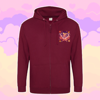 Phoenix Printed Zip Hoodie