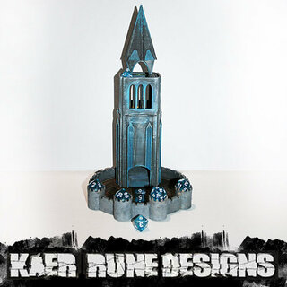 The Red Opera Hand Painted Dice Tower