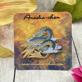 Sky Dragon Enamel Pin