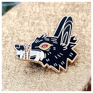 Rabid Wolf - Grimmwood Gathering Enamel Pin