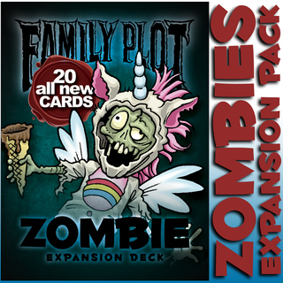 ALL NEW! ZOMBIE EXPANSION PACK (20 Cards)