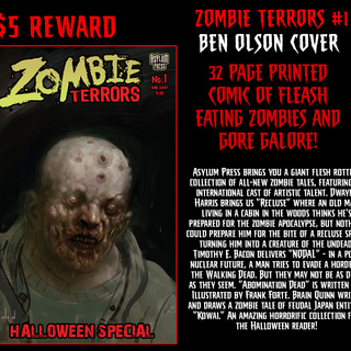 Zombie Terrors #1 Cover B Ben Olson