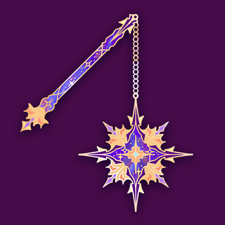 Star Flail Pin