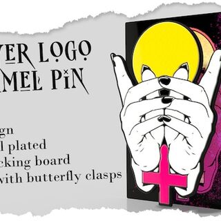 Prayer Logo Enamel Pin