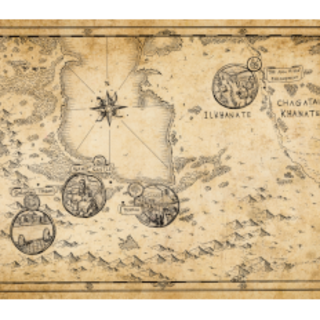 Worldbreakers Map Single-Player Playmat