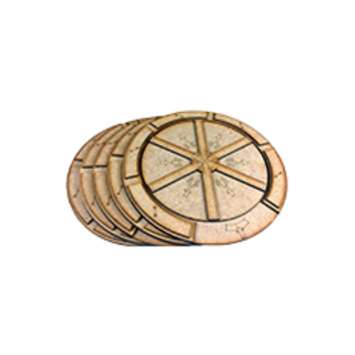 Wooden Wheels set